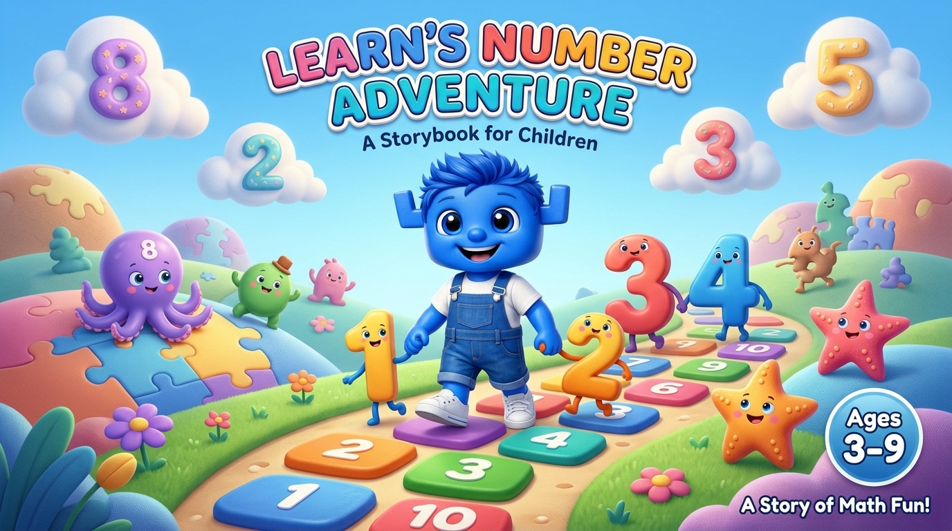 Learn's Number Adventure Cover